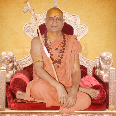 Anant Shri Vibhushit Paschimnaya Dwarkashardapitadhishwar Jagdguru Shankaracharya Swami Shri Sadanan